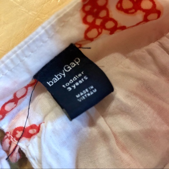 Gap summer dress, orange/white with paisley print - Picture 5 of 5